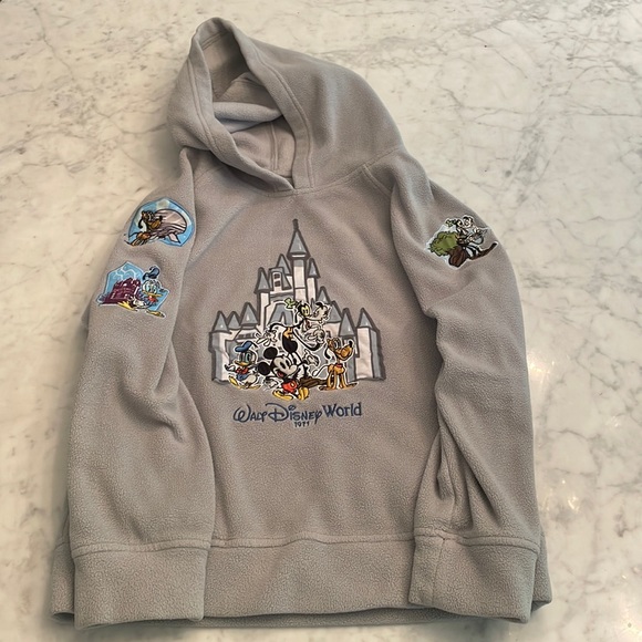 Kids Disney fleece embroidered hoodie
